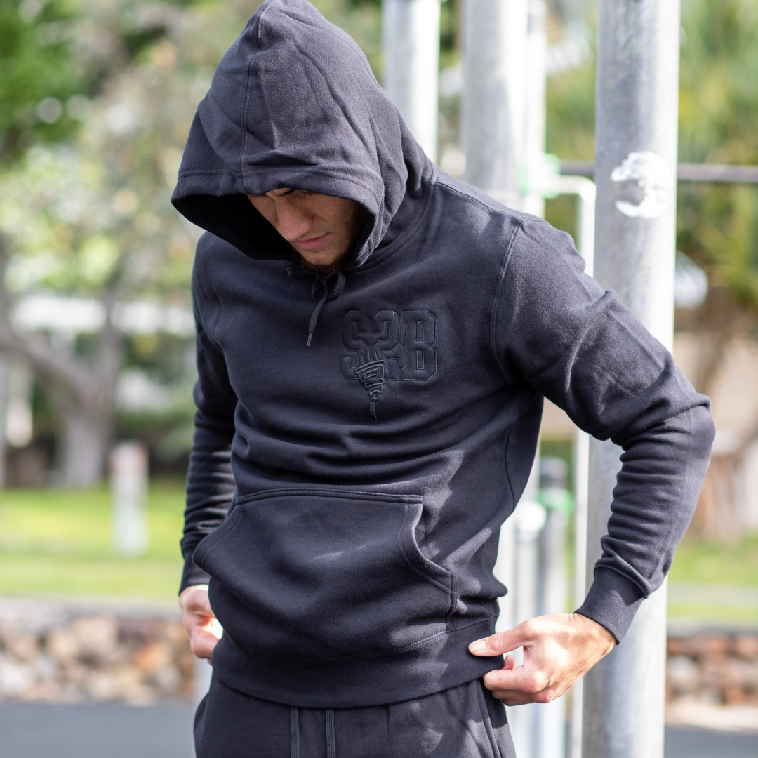 S2B Premium Hoodie -Back On Black