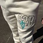 S2B Premium Tracksuit Pants - Cream