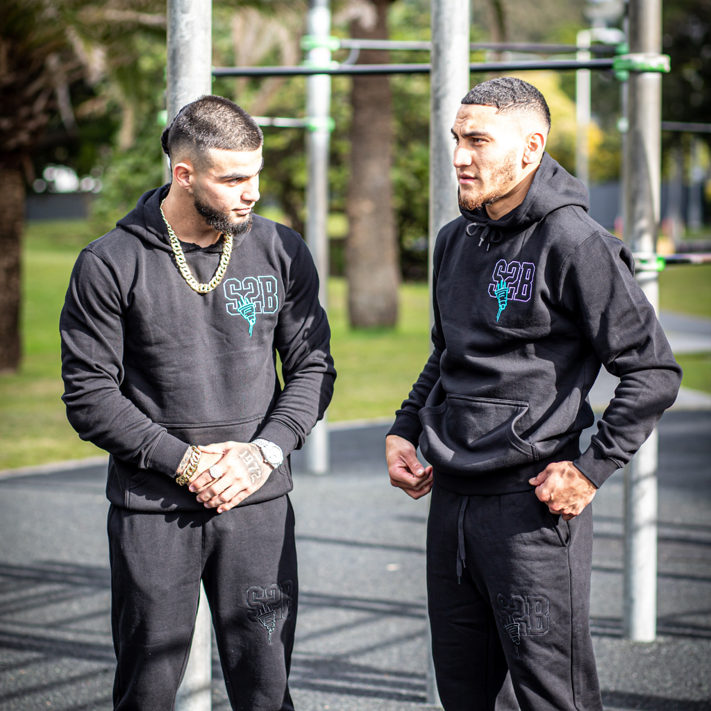 S2B Premium Hoodie -Teal Blue