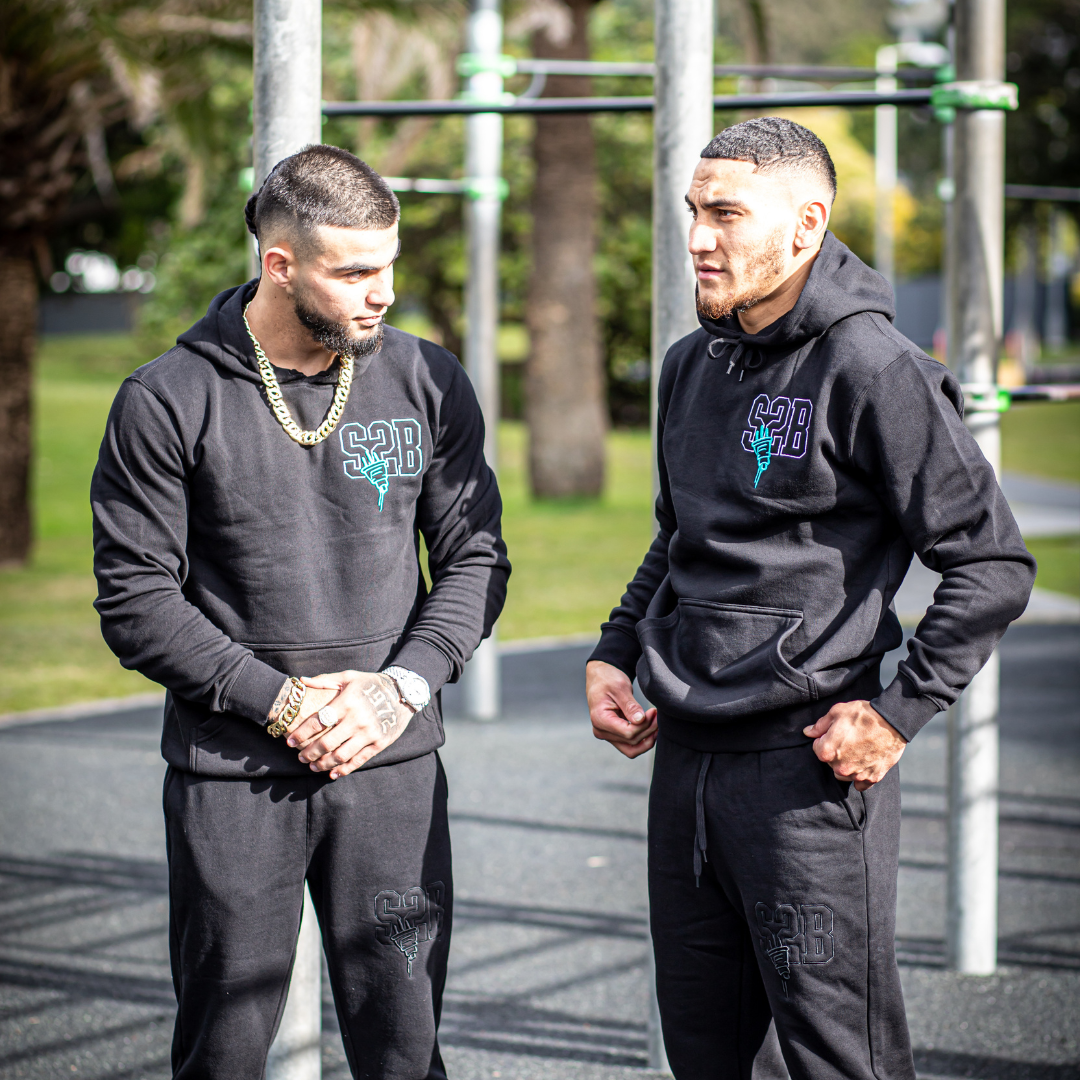 S2B Premium Hoodie -Teal Blue