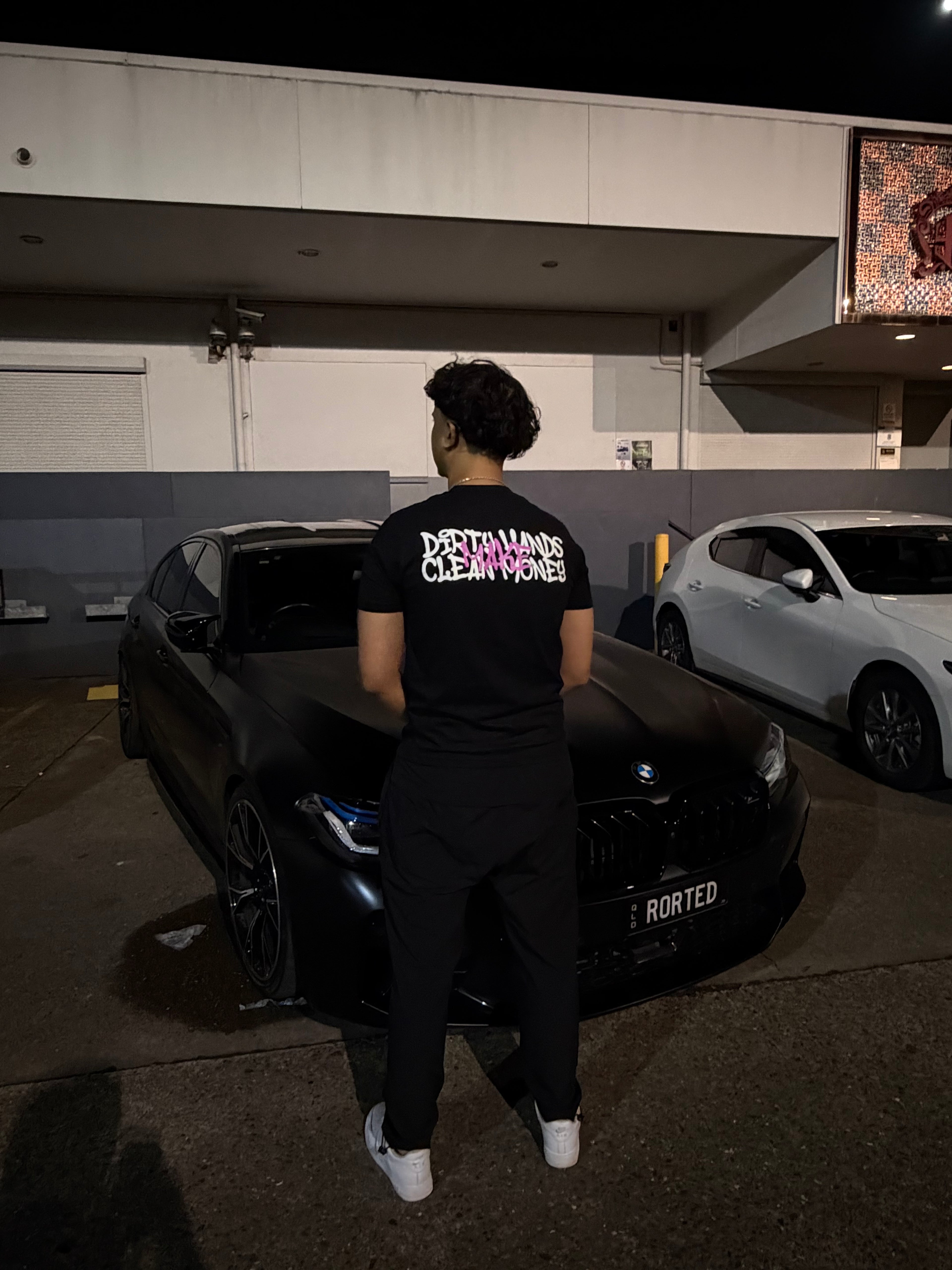 Straight to Business-Black/Pink